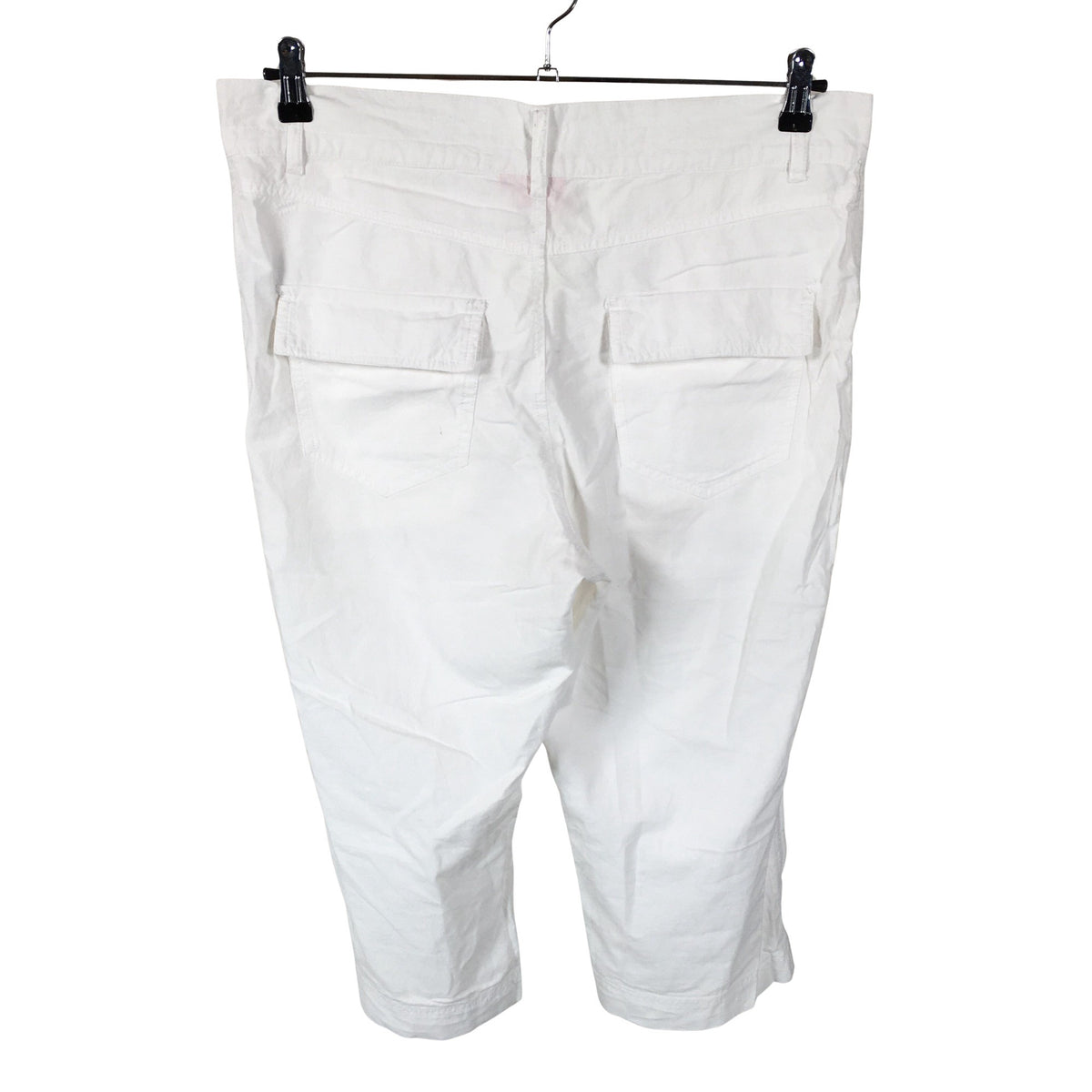 Unisex Ann Miller - Mittevenivad poolpikad püksid, suurus 42 - Valge (2)