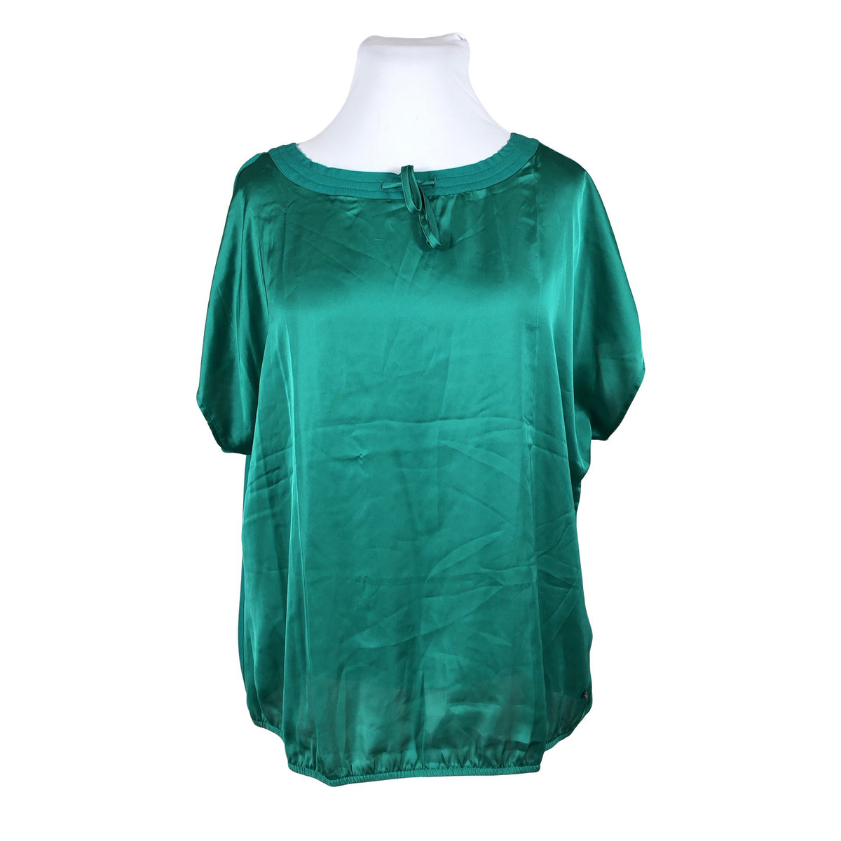 Unisex Samoon - Lühikeste käistega pluus, suurus 48 - Roheline (1)