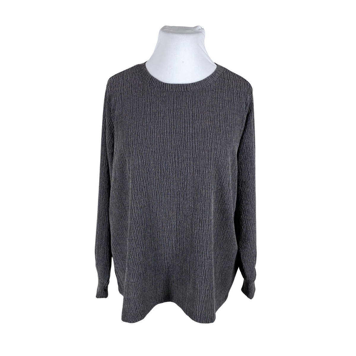 Unisex Kaffe - Trikotaažist pluus, suurus 46 - Hall (1)
