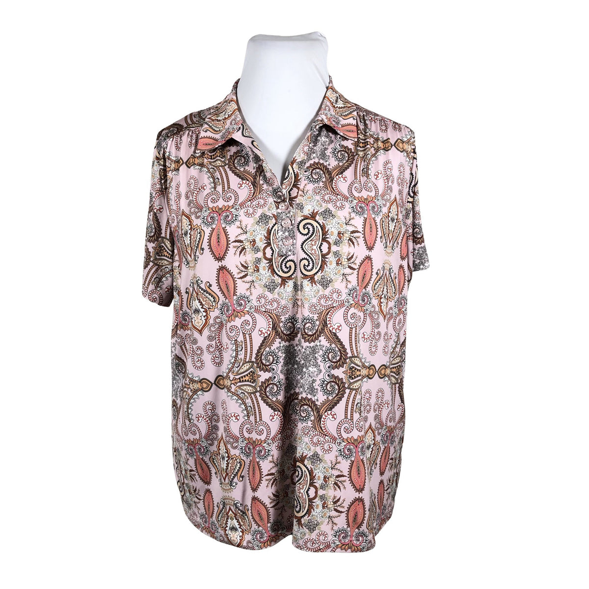 Unisex Hansmark - T-särk, suurus 52 - Heleroosa (1)