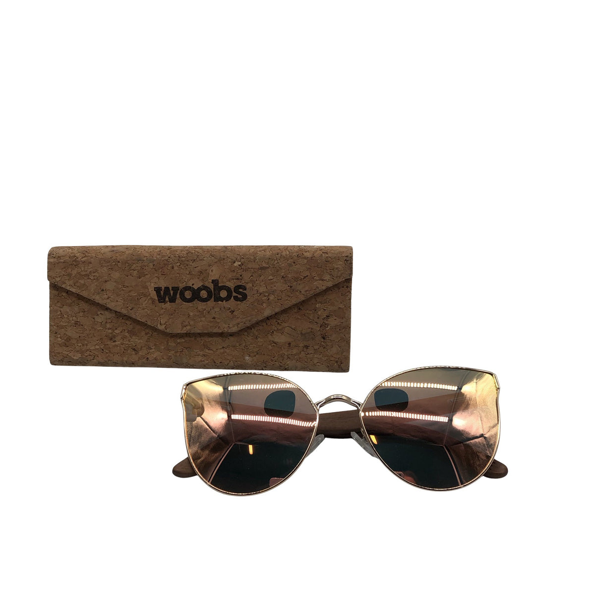 Unisex Woobs - Päikeseprillid, suurus Ei kokoa - Pruun (1)