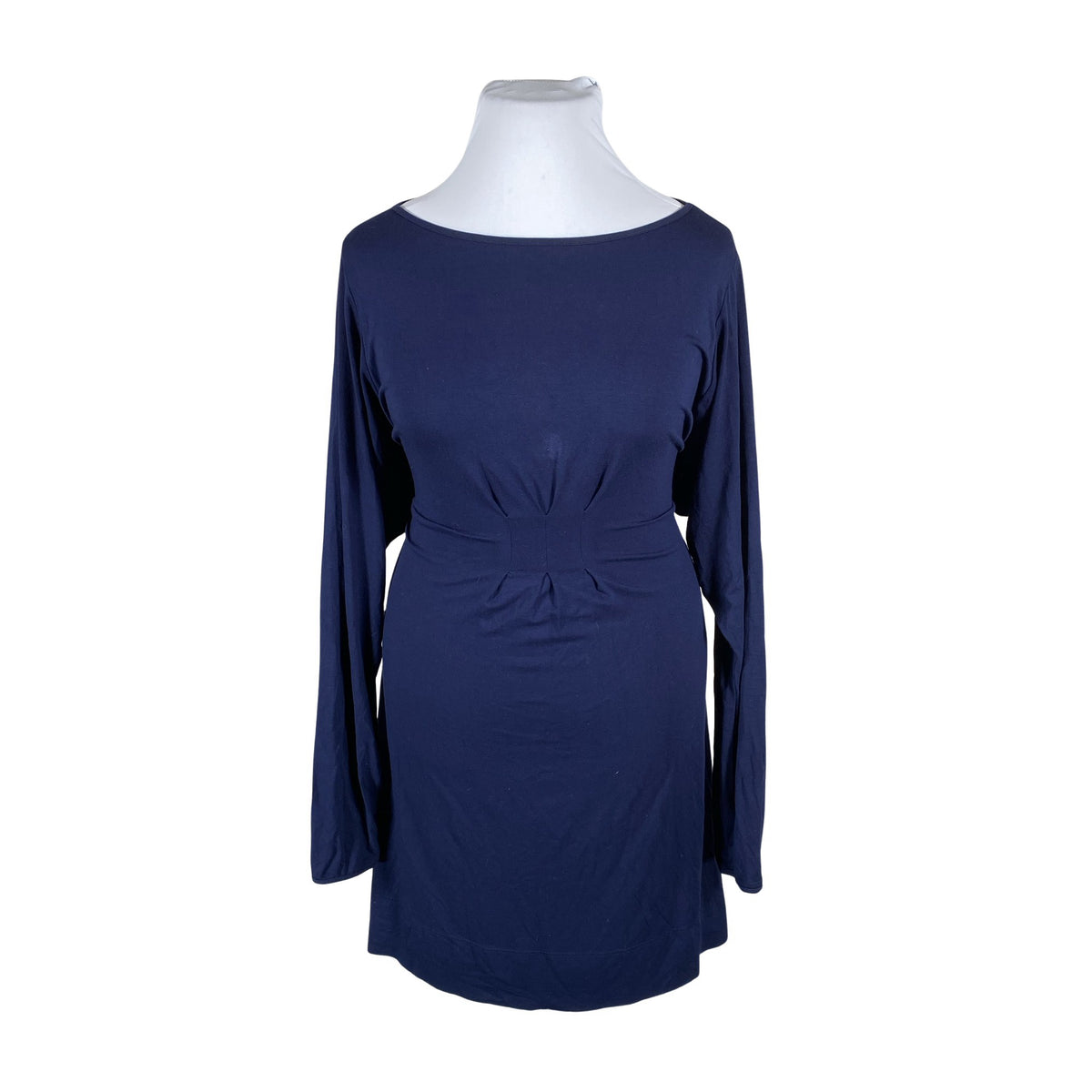 Unisex Muotikuu - Trikotaažist kleit, suurus 44 - Sinine (1)