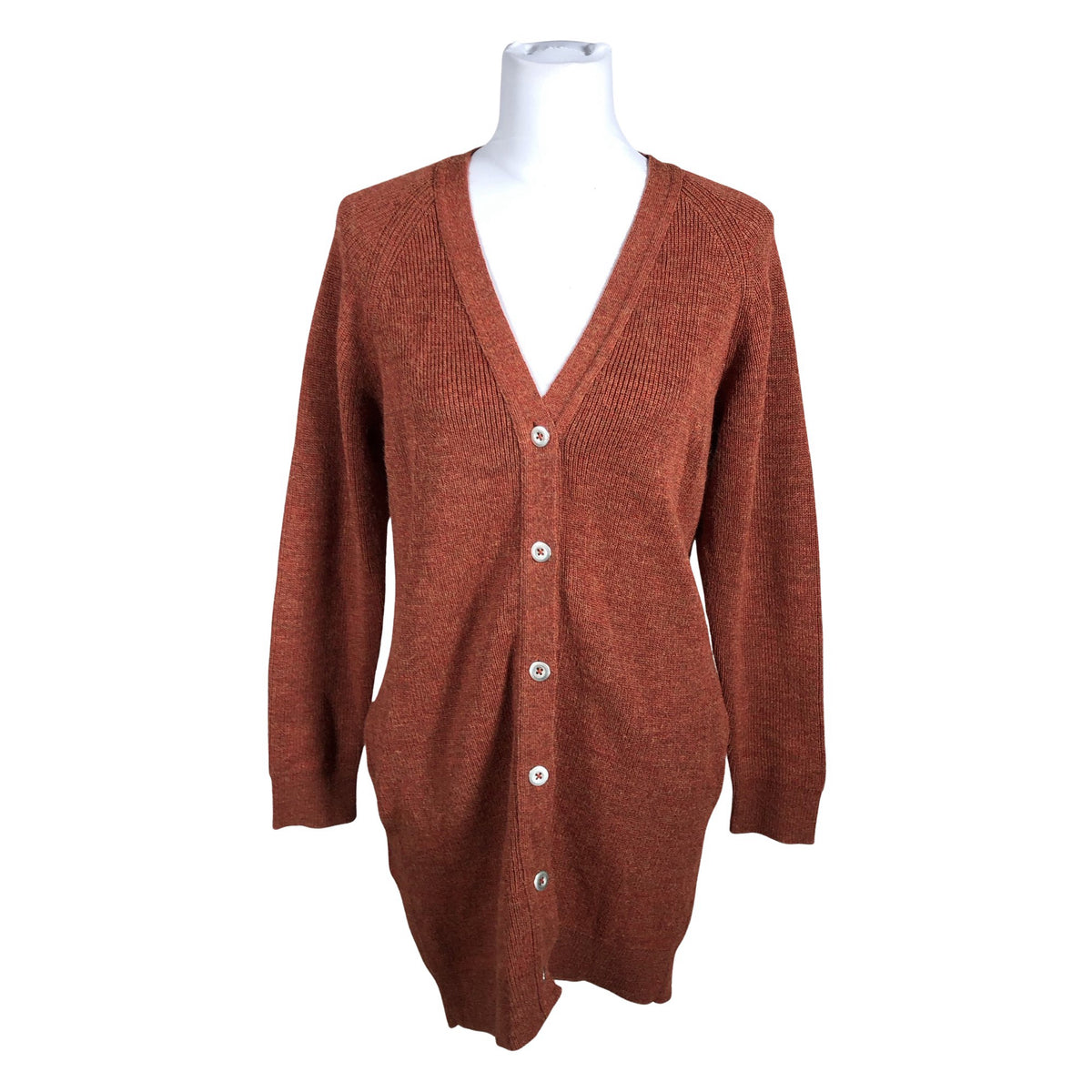 Unisex Alpa - Kardigan, suurus 36 - Pruun (1)