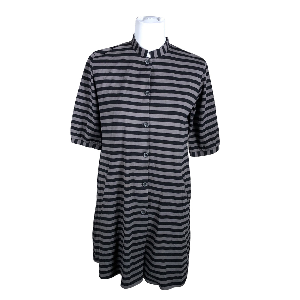 Unisex Marimekko - Trikotaažist kleit, suurus 36 - Pruun (1)