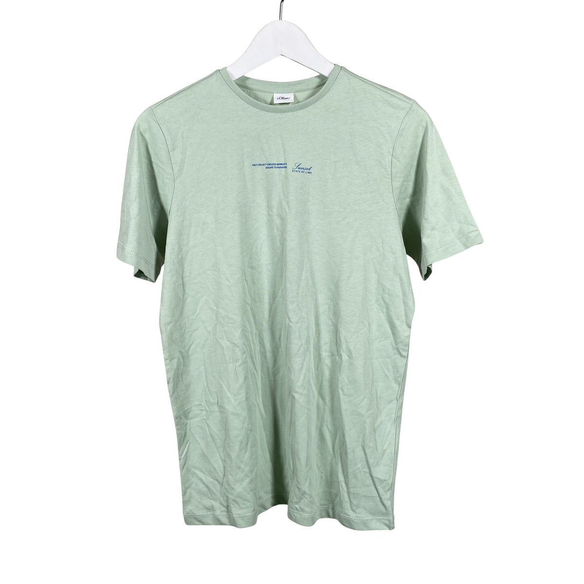 Unisex s.Oliver - T-särk, suurus 158 - 164 - Roheline (1)