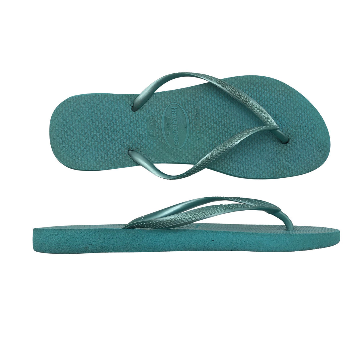 Unisex Havaianas - Plätud, suurus 41 - Roheline (1)
