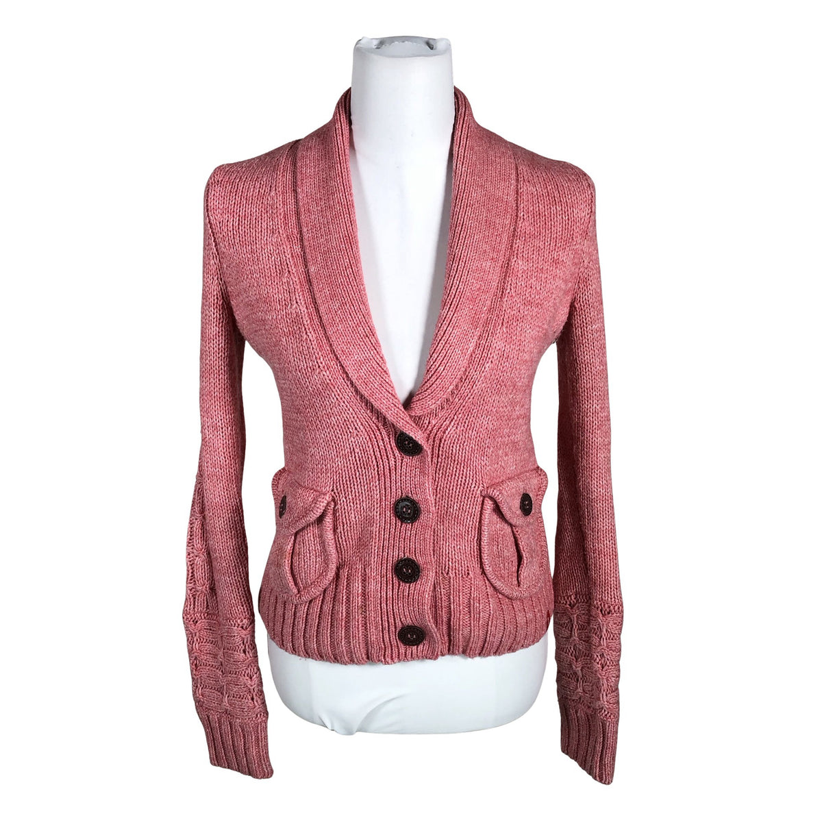 Unisex EDC by Esprit - Kardigan, suurus 34 - Heleroosa (1)