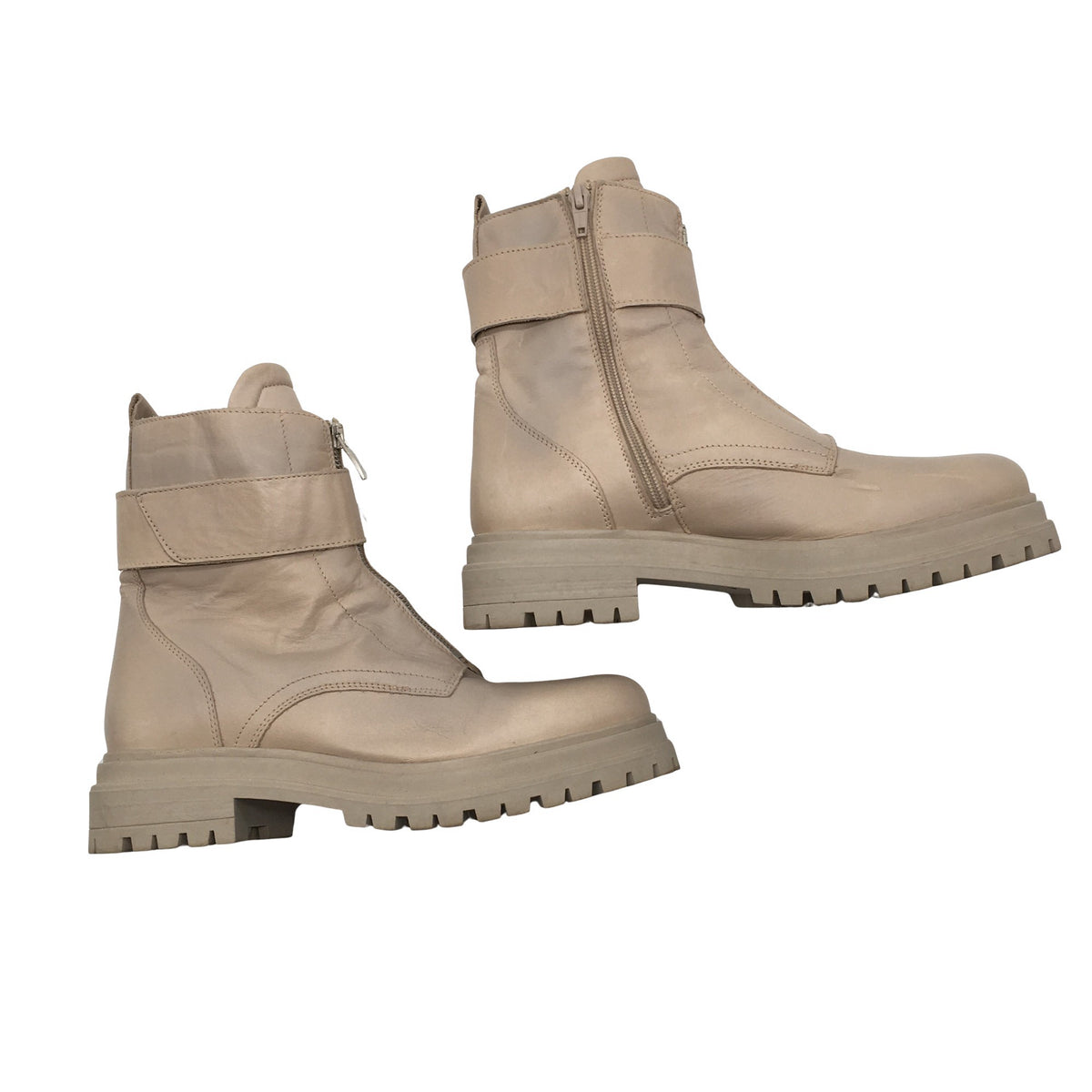 Unisex O.I.S - Poolsaapad, suurus 40 - Beige (1)