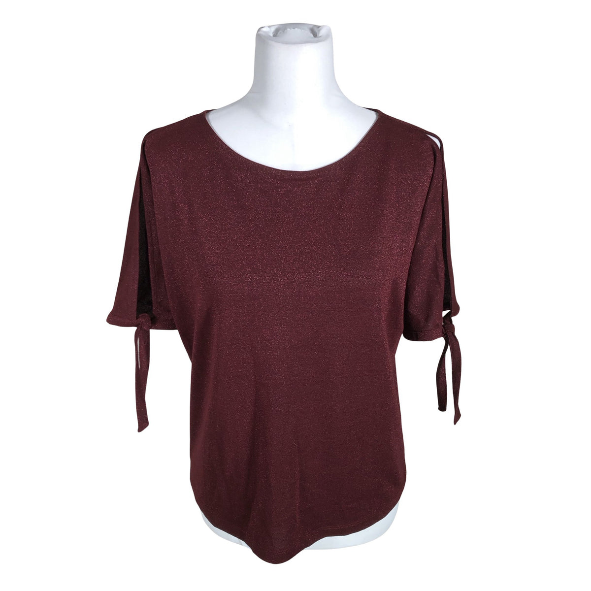 Unisex Taifun - Pidulik pluus, suurus 36 - Veinipunane (1)