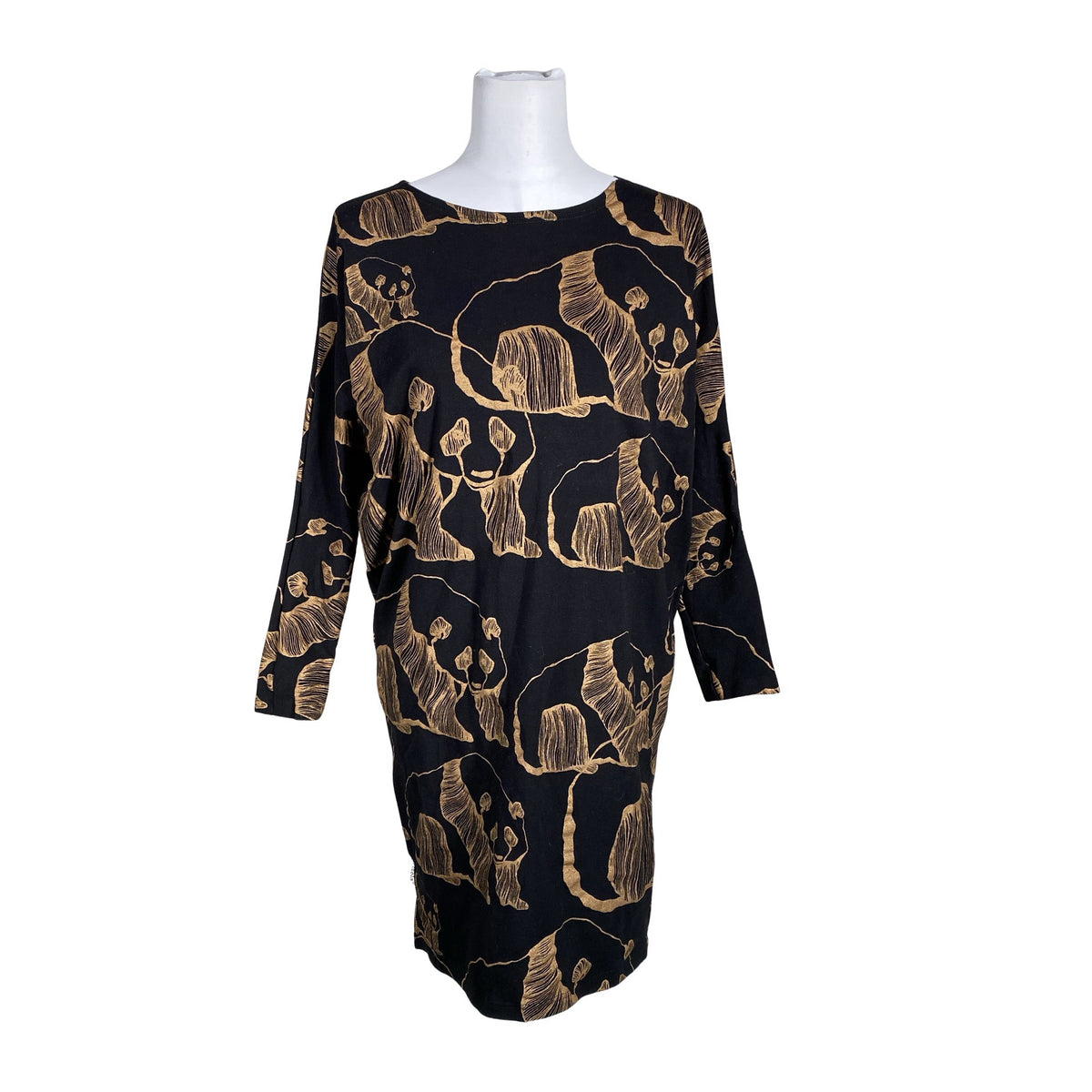 Unisex Metsola - Trikotaažist kleit, suurus 34 - Must (1)