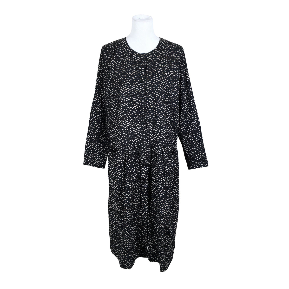 Unisex Papu - Mitteveniv kleit, suurus 40 - Must (1)