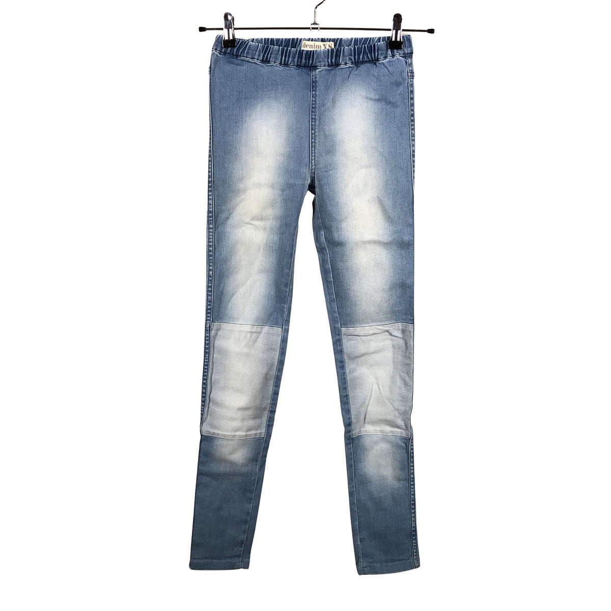 Unisex Lindex - Teksaretuusid, suurus 34 - Helesinine (1)