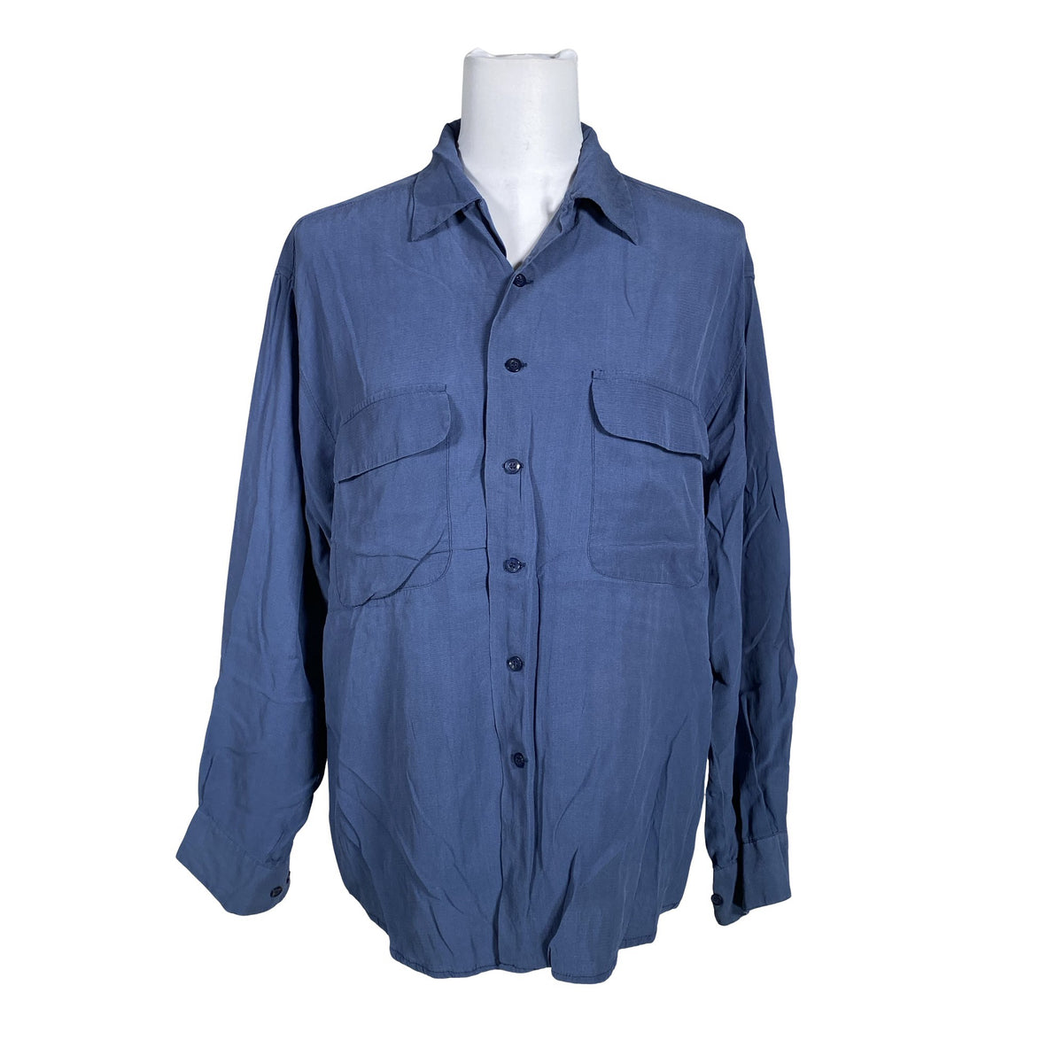 Unisex Stockmann Silk - Pluus, suurus 38 - Sinine (1)