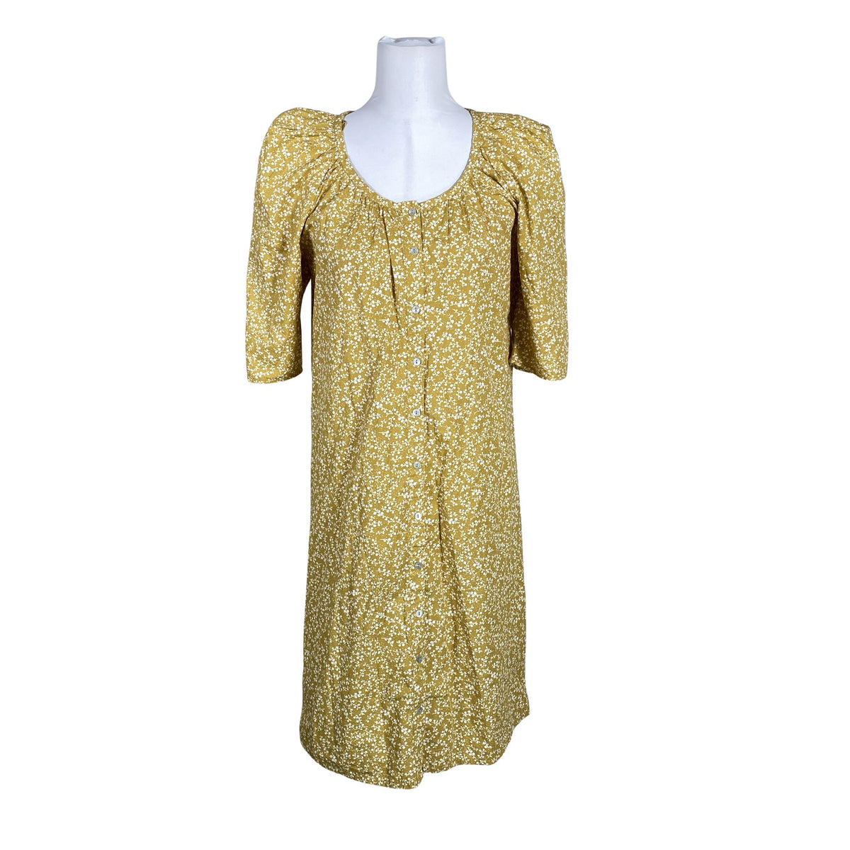 Unisex Lindex - Mitteveniv kleit, suurus 34 - Oranž (1)