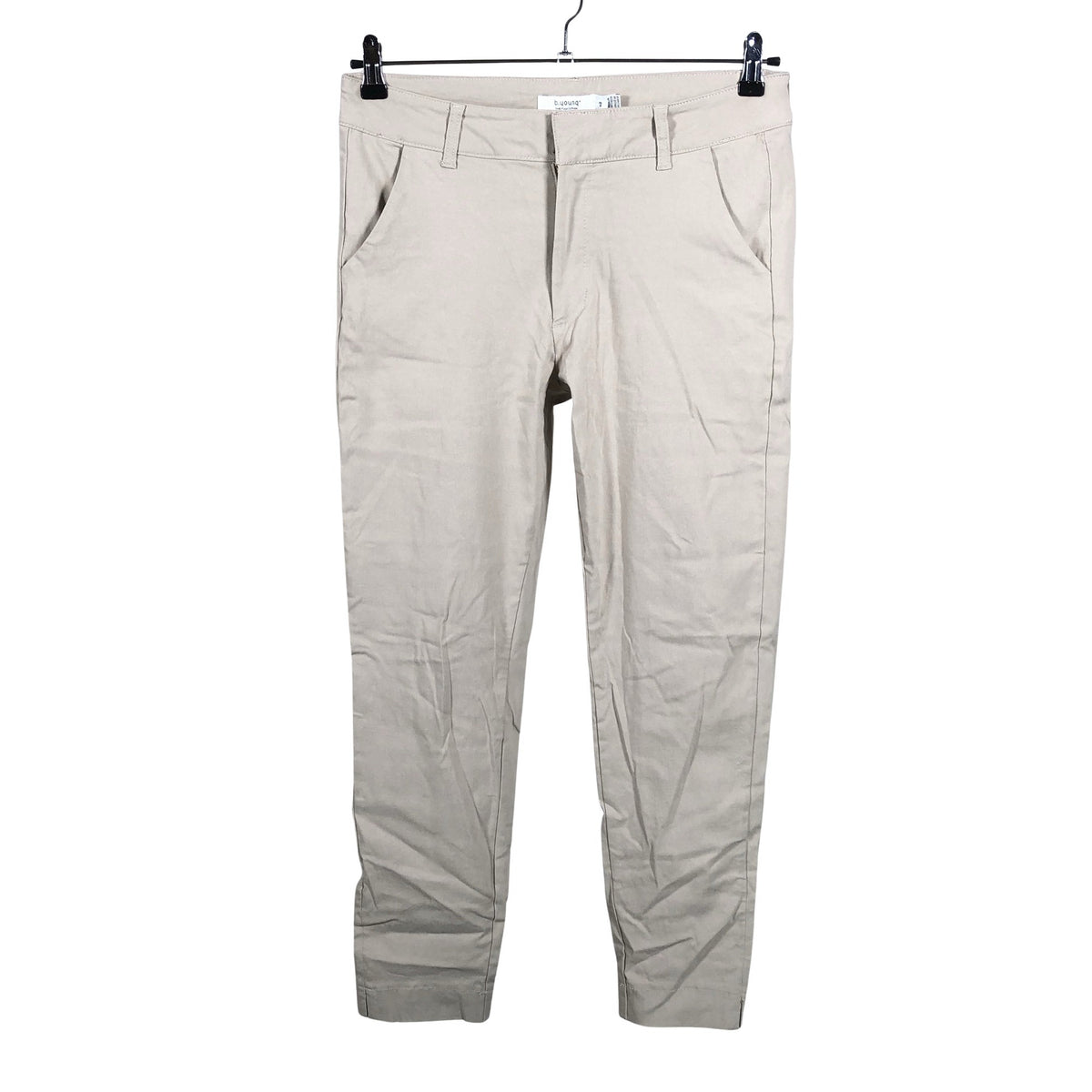 Unisex b.Young - Mittevenivad püksid, suurus 40 - Beige (1)