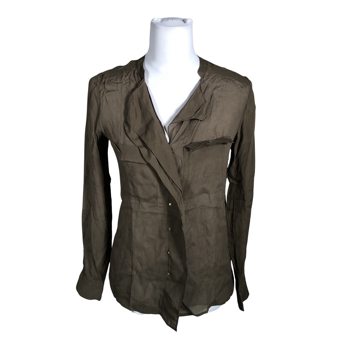 Unisex Massimo Dutti - Pluus, suurus 38 - Roheline (1)