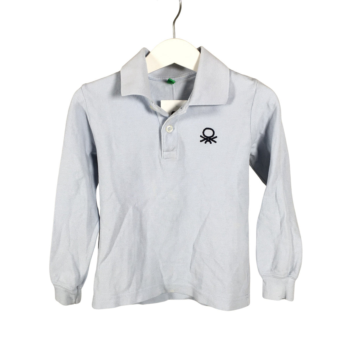 Unisex Benetton - Polosärk, suurus 92 - 98 - Helesinine (1)
