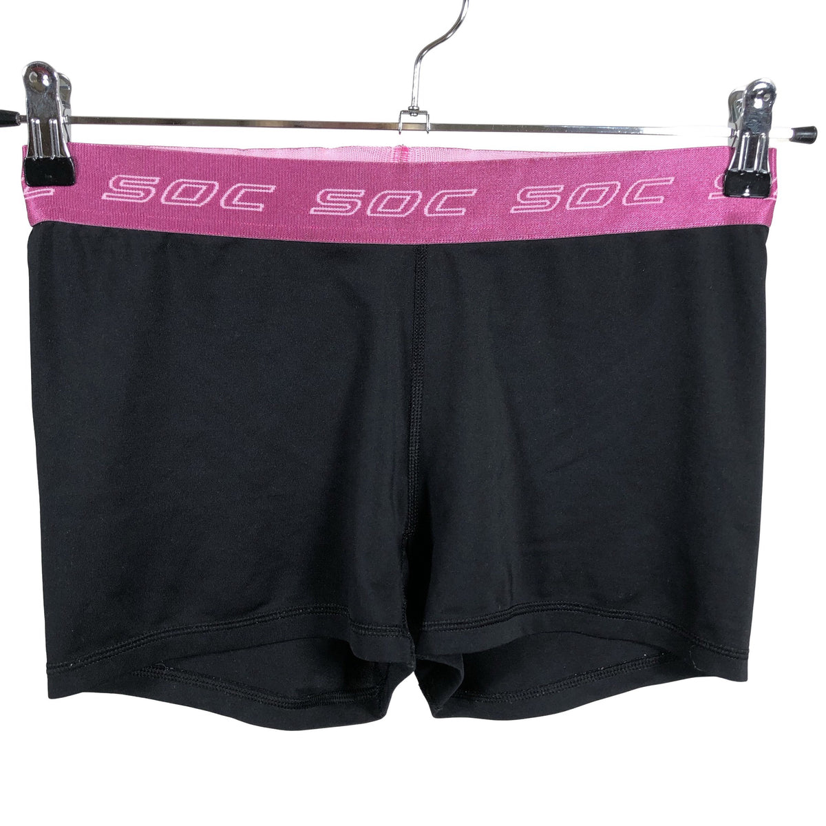 Unisex Soc - Lühikesed spordipüksid, suurus 38 - Must (1)