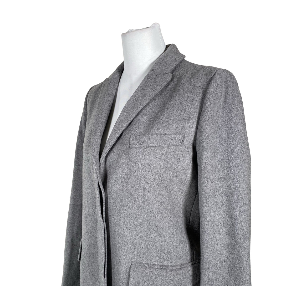 Unisex Benetton - Villane mantel, suurus 38 - Hall (2)