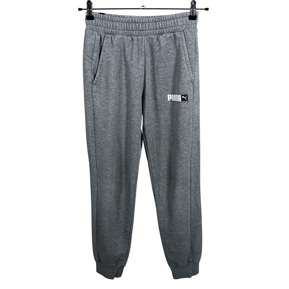 Unisex Puma - Dressikangast püksid, suurus 36 - Hall (1)