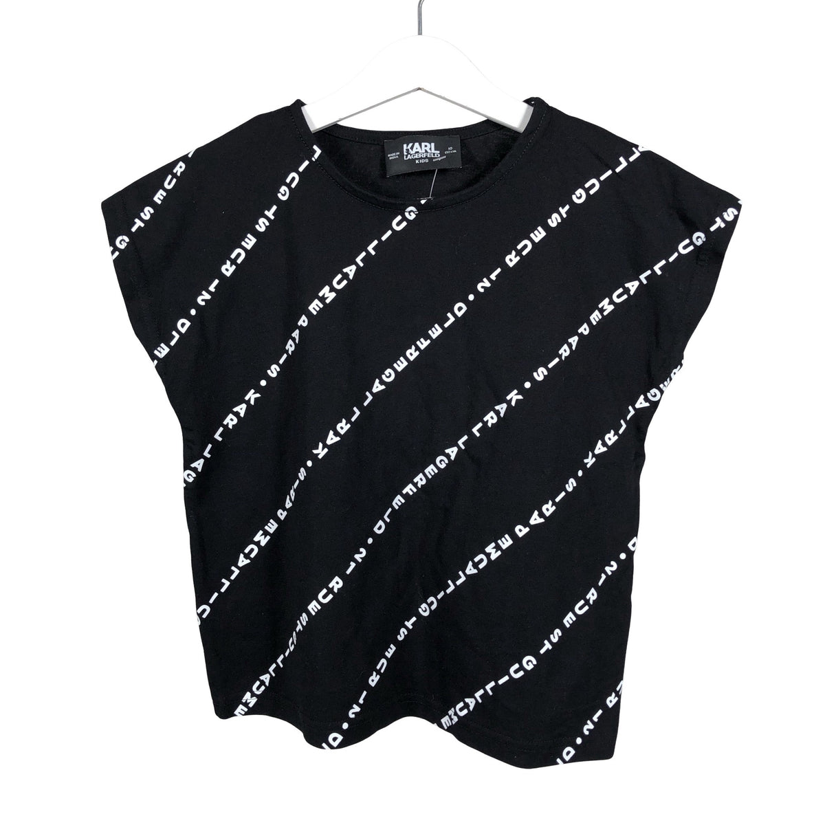 Unisex Karl Lagerfeld - T-särk, suurus 134 - 140 - Must (1)