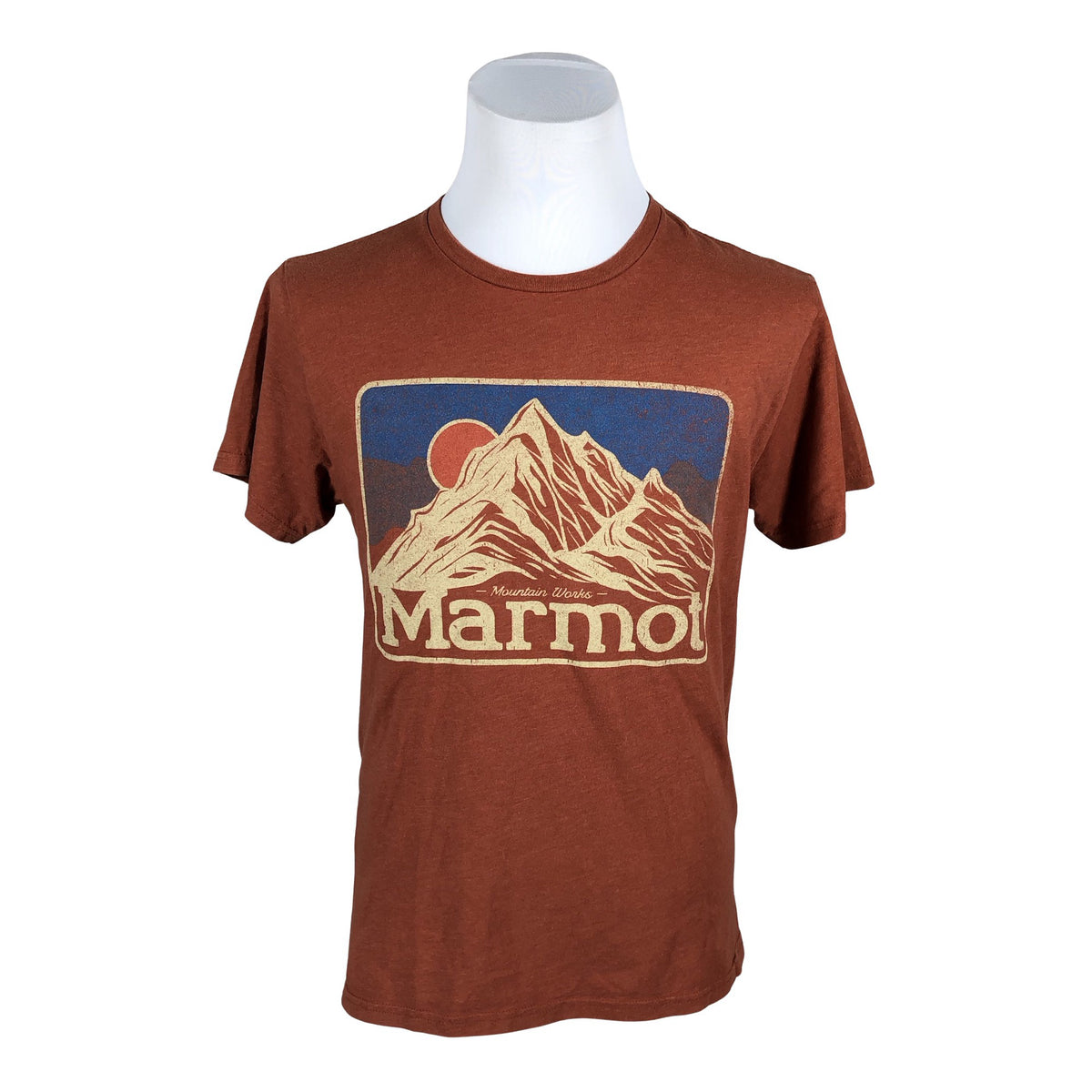 Unisex Marmot - T-särk, suurus M - Oranž (1)