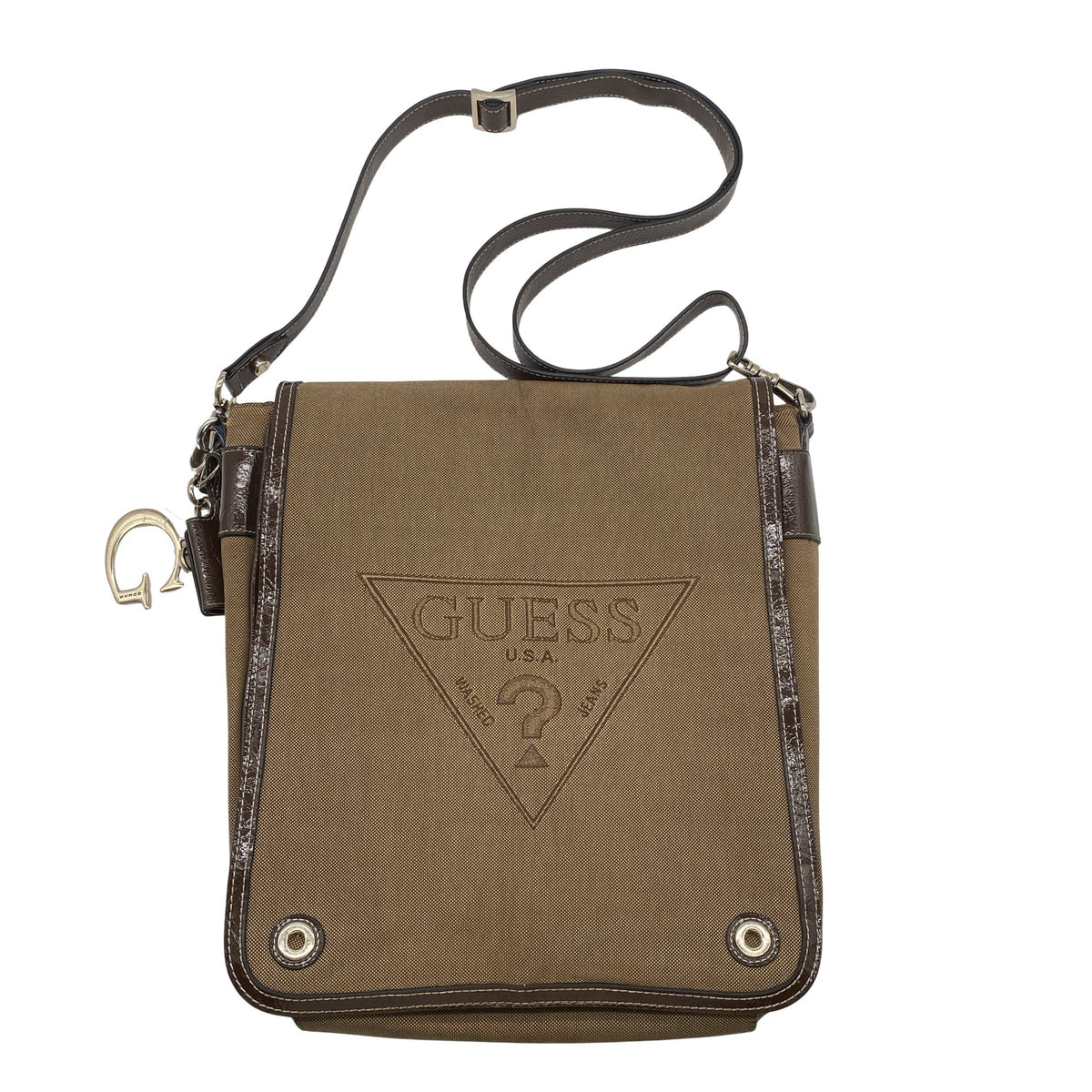 Unisex Guess - Õlakott, suurus Maxi - Pruun (1)