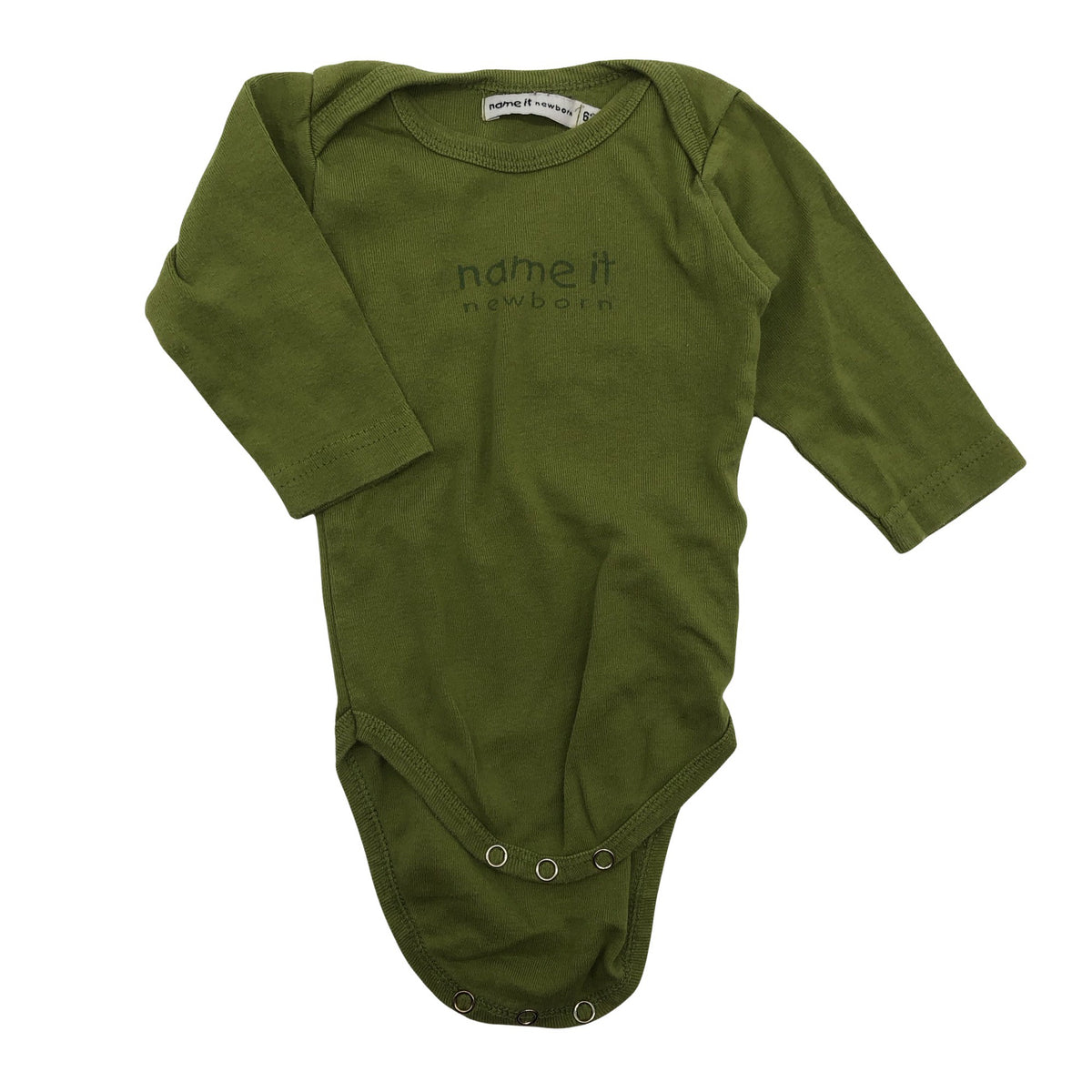 Unisex Name It - Bodi, suurus 56 - 62 - Roheline (1)