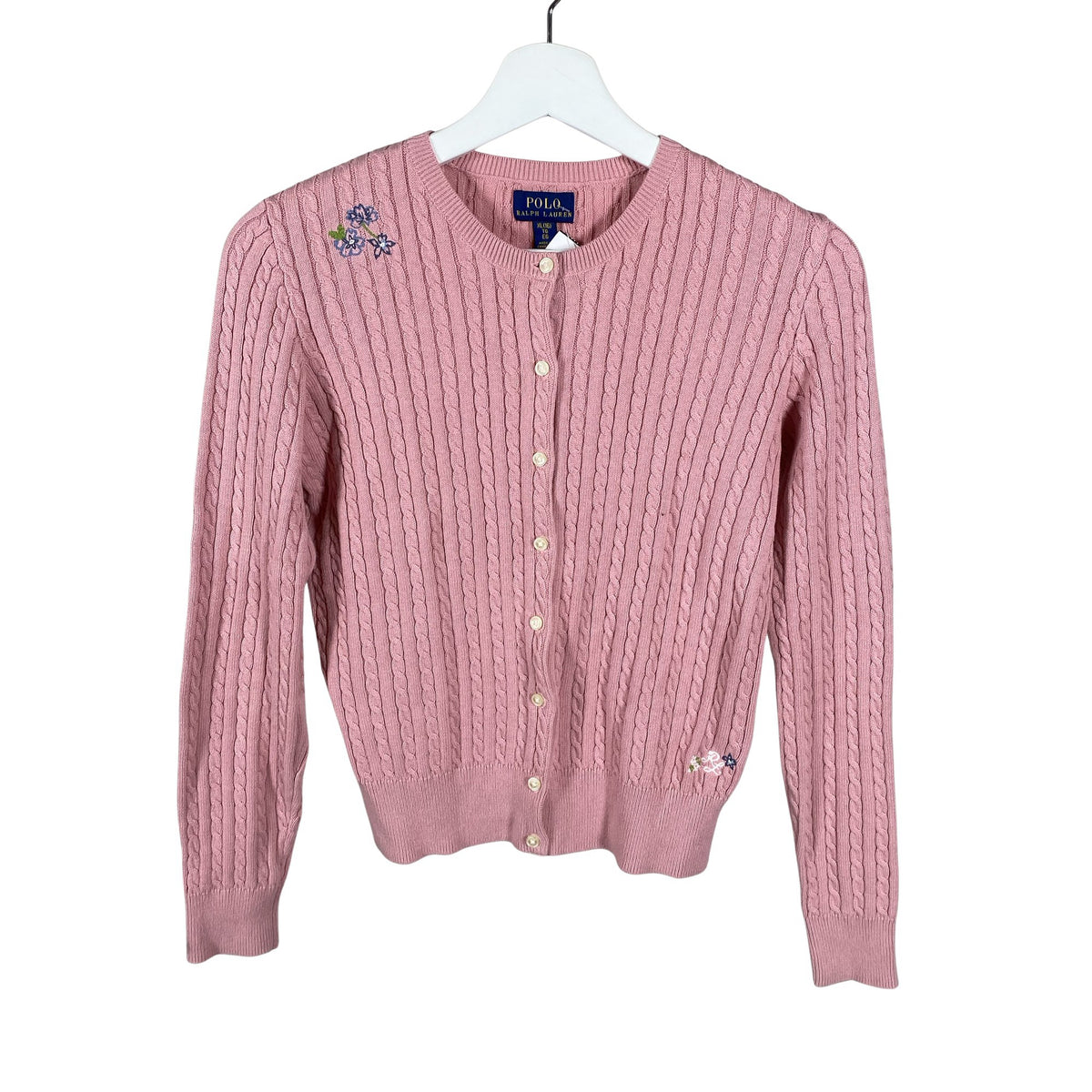 Unisex Polo Ralph Lauren - Kardigan, suurus 170 - 176 - Heleroosa (1)