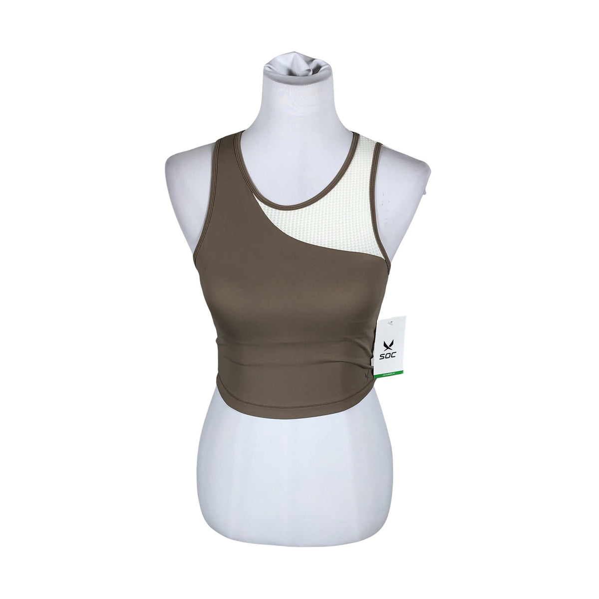 Unisex Soc - Sporditopp, suurus 34 - Pruun (1)