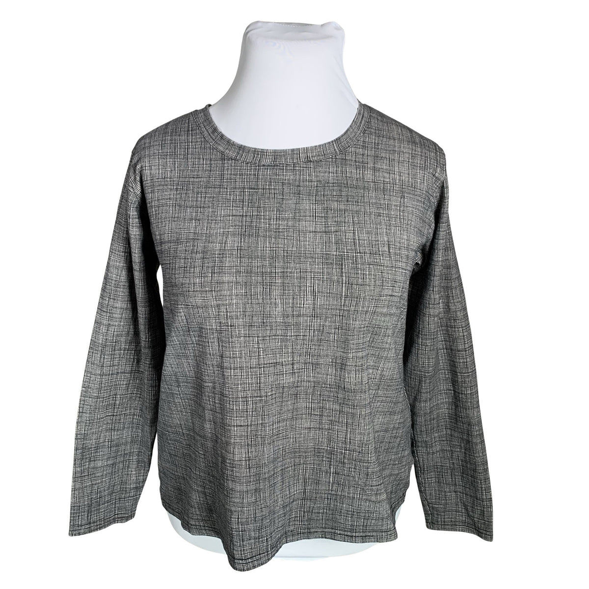 Unisex Nanso - Trikotaažist pluus, suurus 42 - Hall (1)