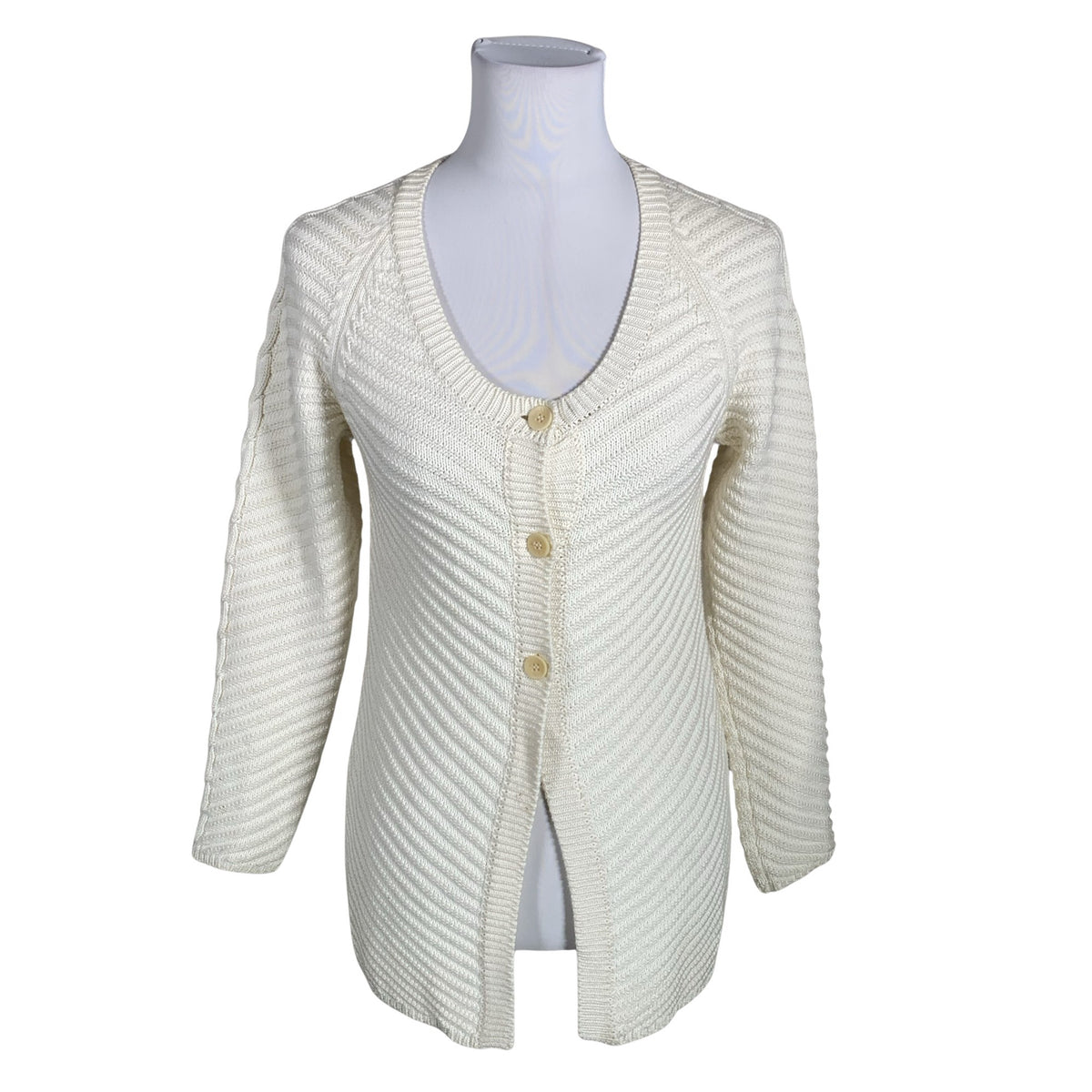 Unisex Holebrook - Kardigan, suurus 34 - Looduslik valge (1)