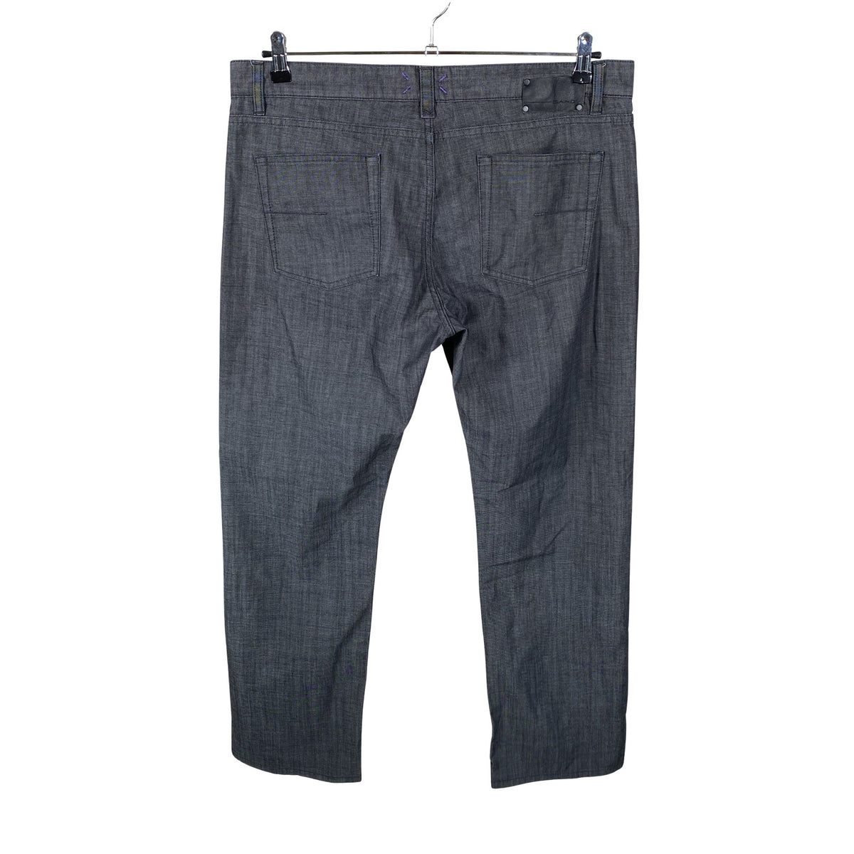 Unisex Sand - Mittevenivad püksid, suurus W36 - Hall (2)