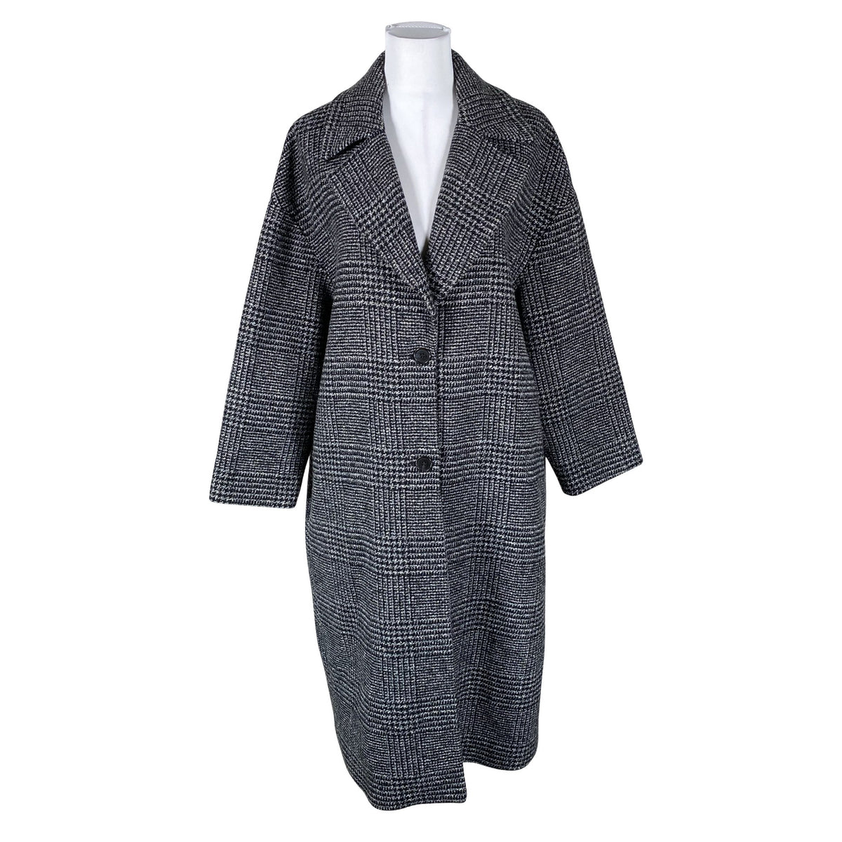 Unisex Cut & Pret - Villane mantel, suurus 40 - Hall (1)