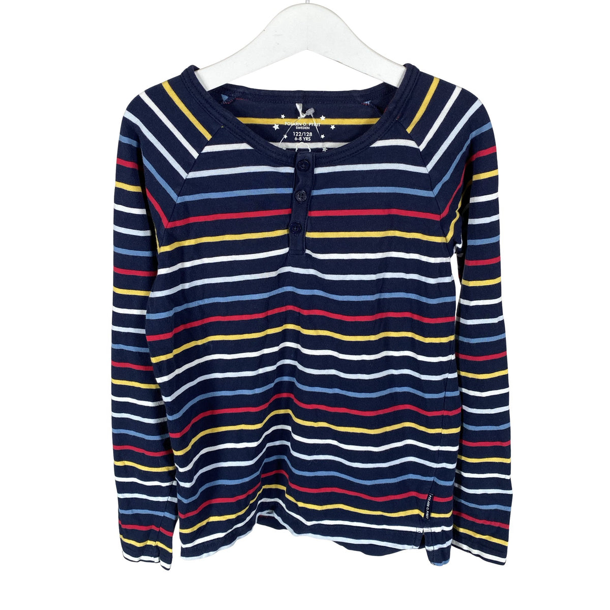 Unisex Polarn O. Pyret - Öösärk , suurus 122 - 128 - Sinine (1)