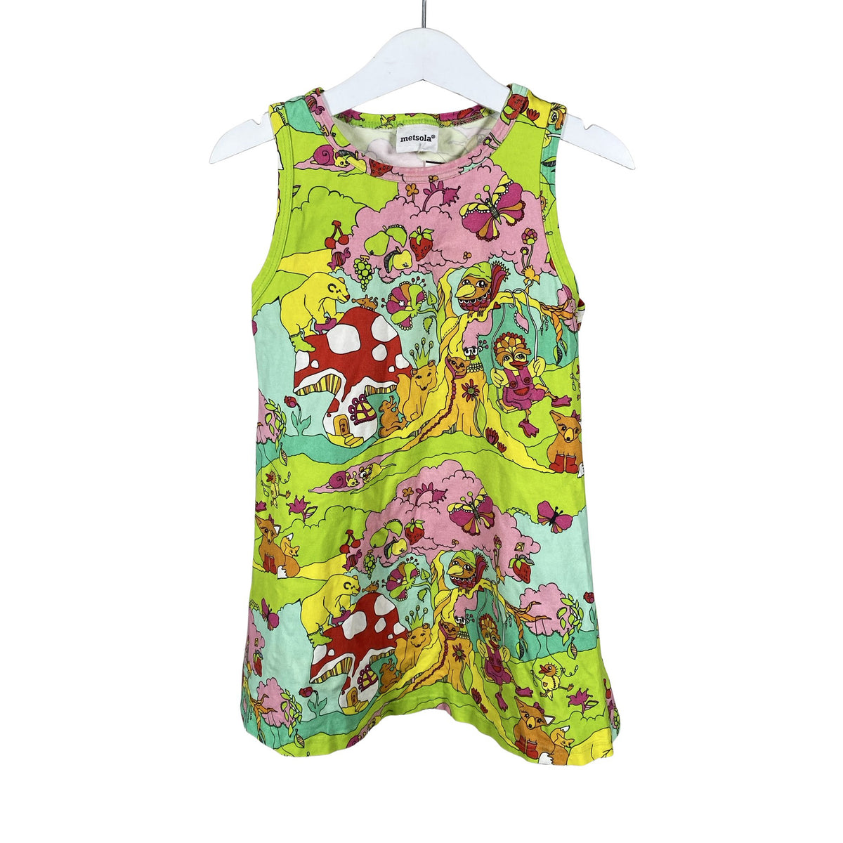 Unisex Metsola - Trikotaažist kleit, suurus 98 - 104 - Roosa (1)
