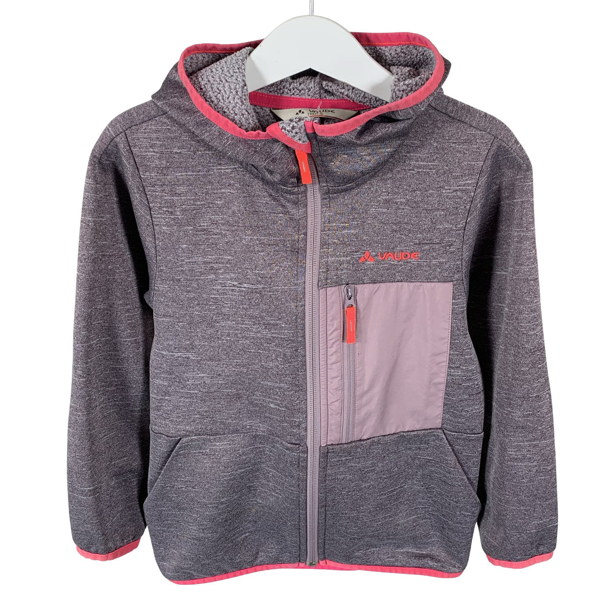 Unisex Vaude - Fliisjakk, suurus 110 - 116 - Lilla (1)