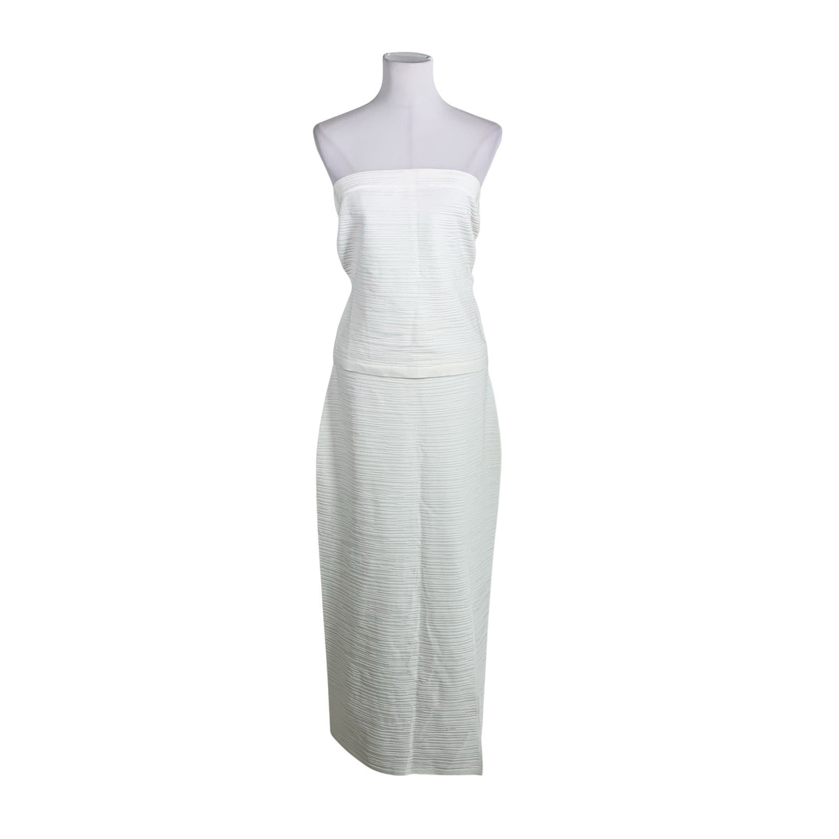 Unisex COS - Kootud seelik, suurus 40 - Valge (1)