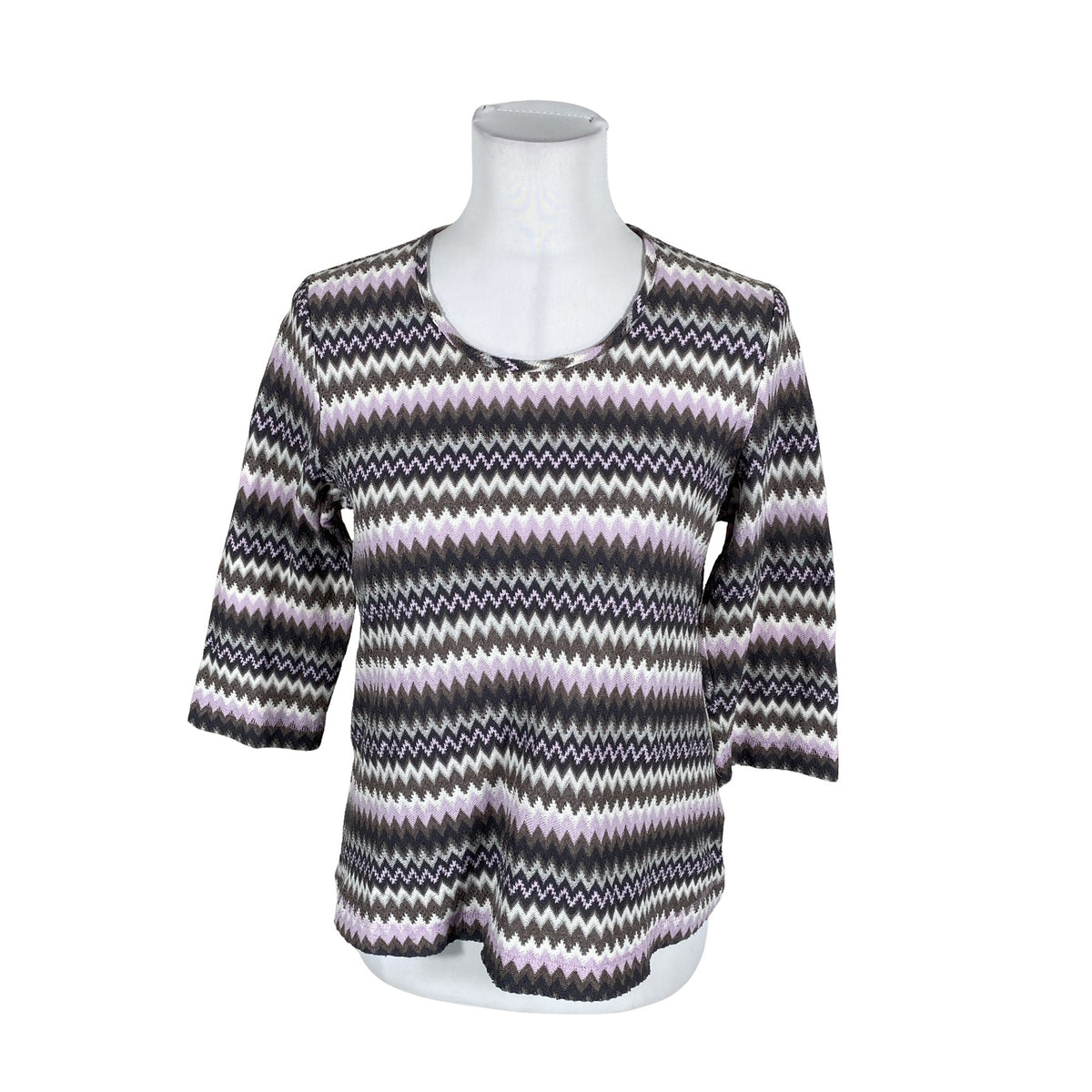 Unisex Riani - Trikotaažist pluus, suurus 40 - Hall (1)