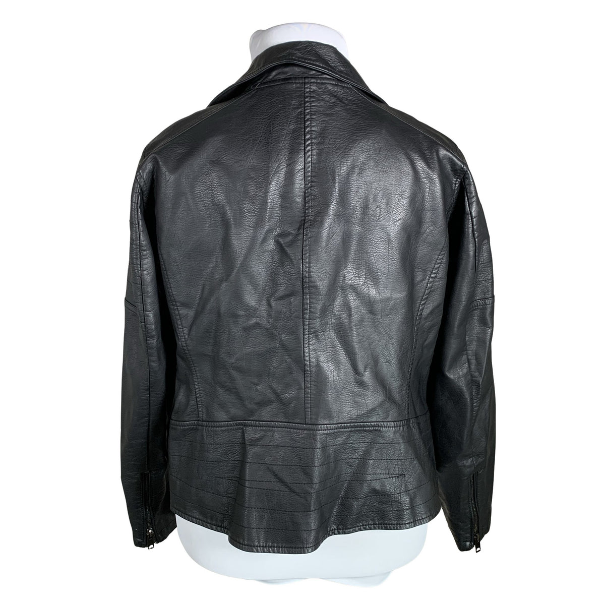 Unisex Zizzi - Nahktagi, suurus 44 - Must (2)