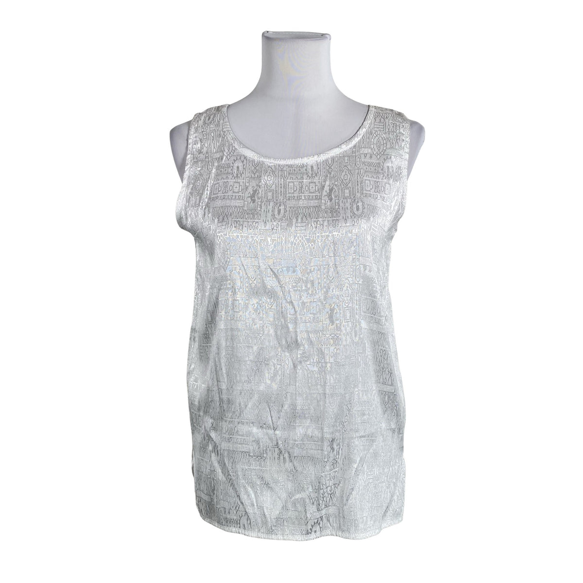 Unisex Thai Silk - Topp, suurus 40 - Valge (1)