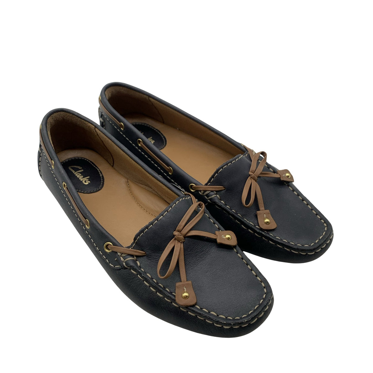 Unisex Clarks - Mokassiinid, suurus 37 - Must (2)