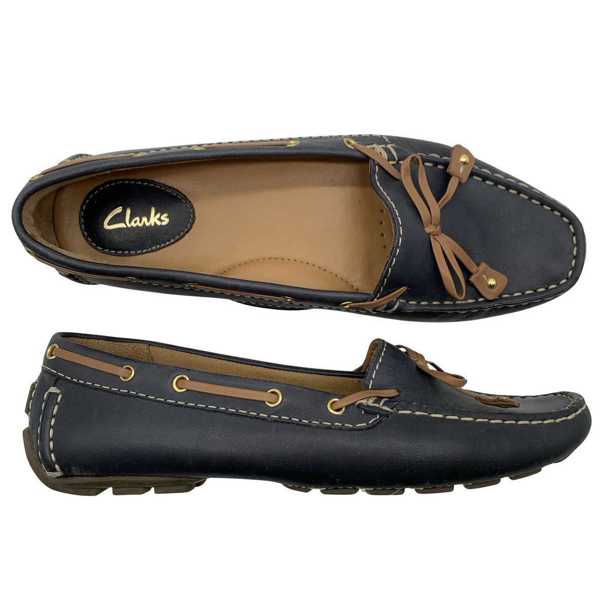 Unisex Clarks - Mokassiinid, suurus 37 - Must (1)