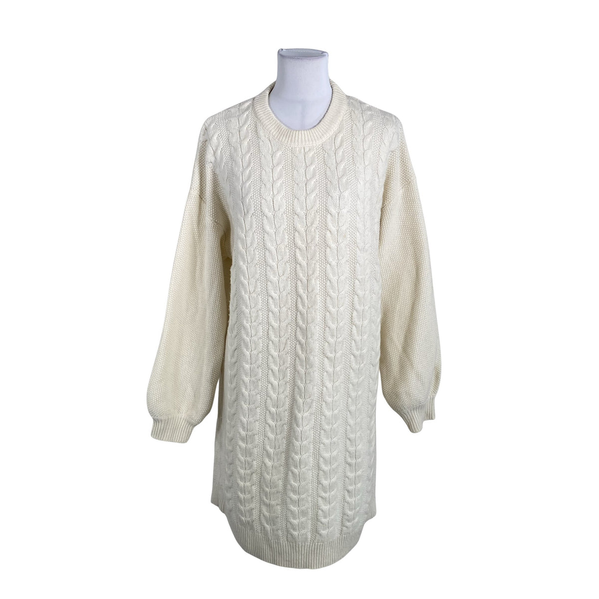 Unisex Nanso - Kootud tuunika, suurus 36 - Looduslik valge (1)