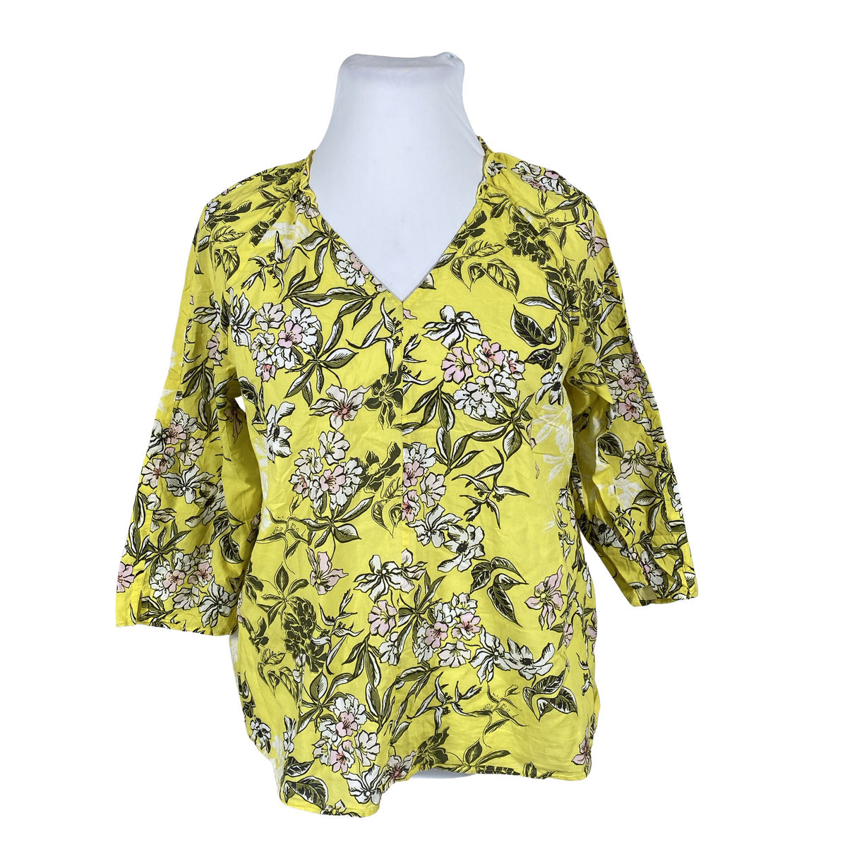 Unisex Marc O'Polo - Pluus, suurus 44 - Kollane (1)