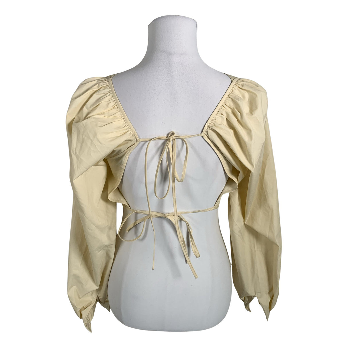 Unisex Na-KD - Pluus, suurus 36 - Beige (2)