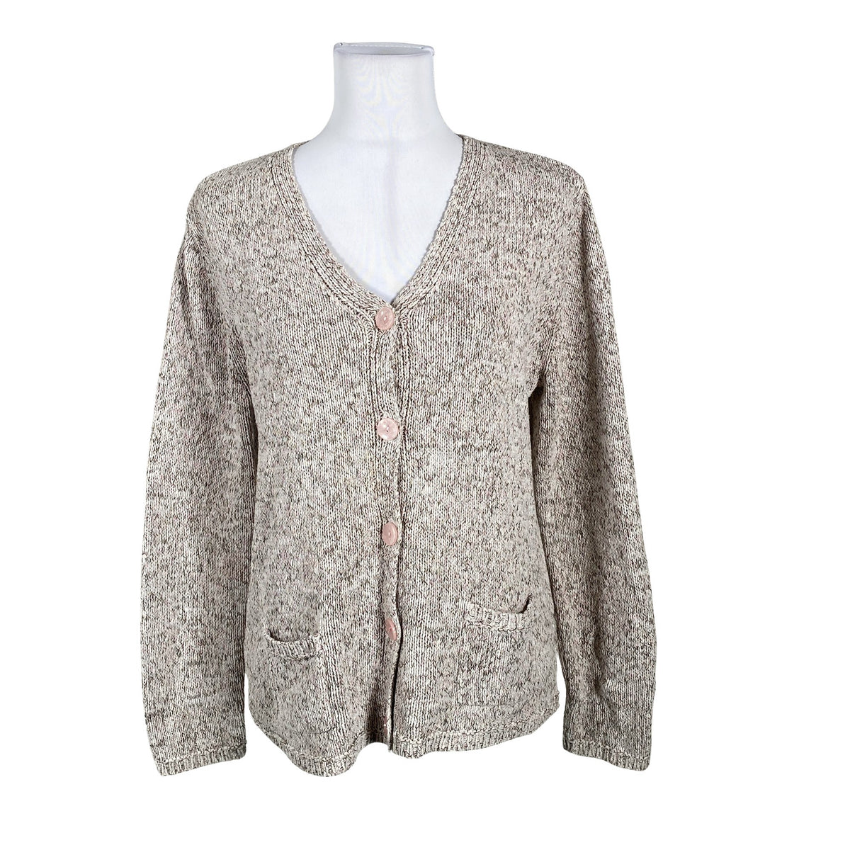 Unisex Giorgio - Kardigan, suurus 38 - Heleroosa (1)