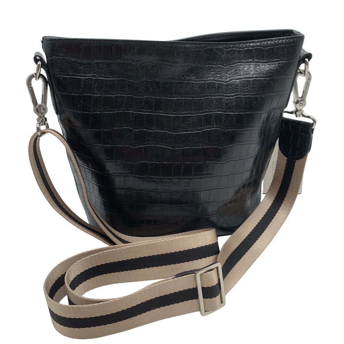 Unisex Ceannis - Õlakott, suurus Midi - Must (1)
