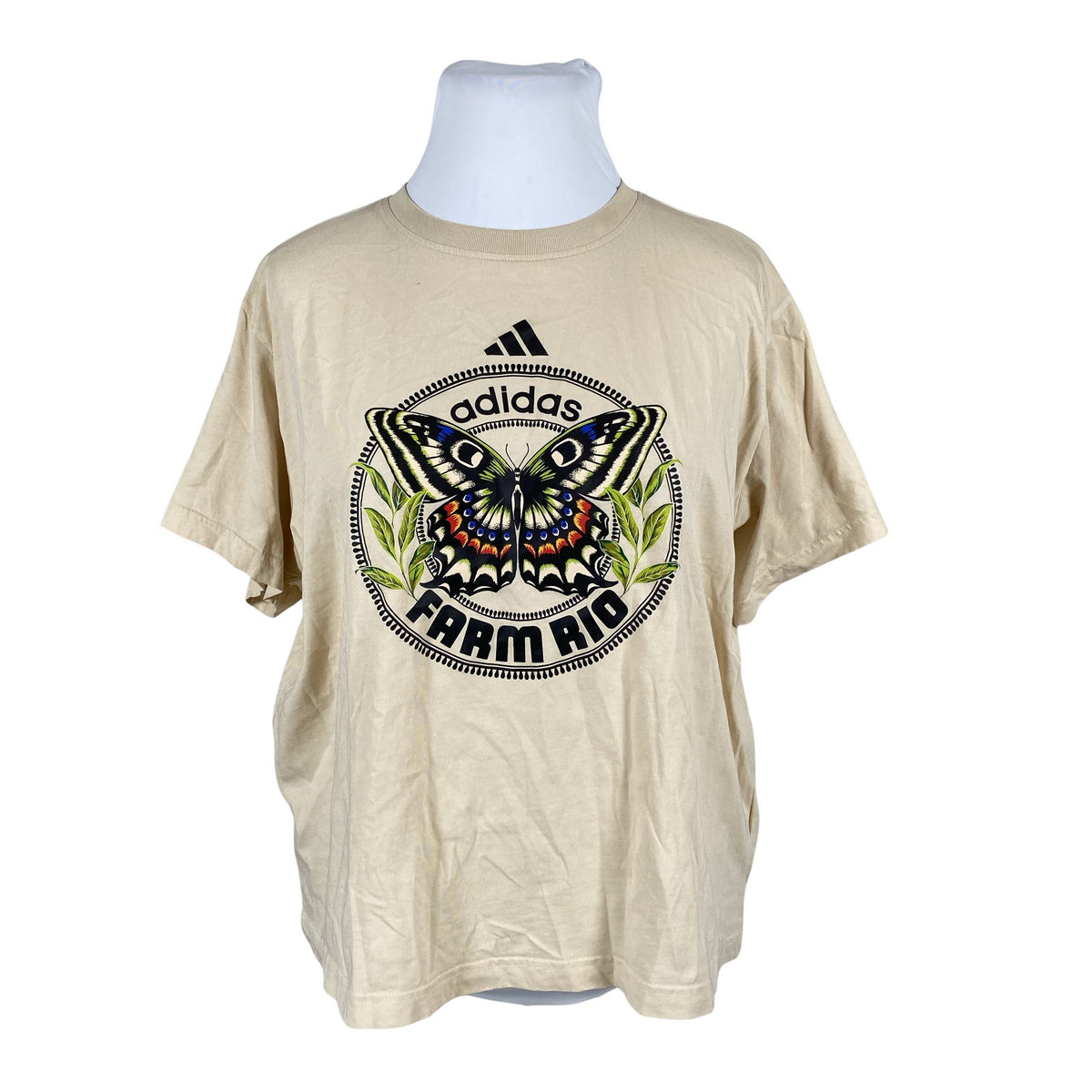 Unisex Adidas - T-särk, suurus 50 - Beige (1)