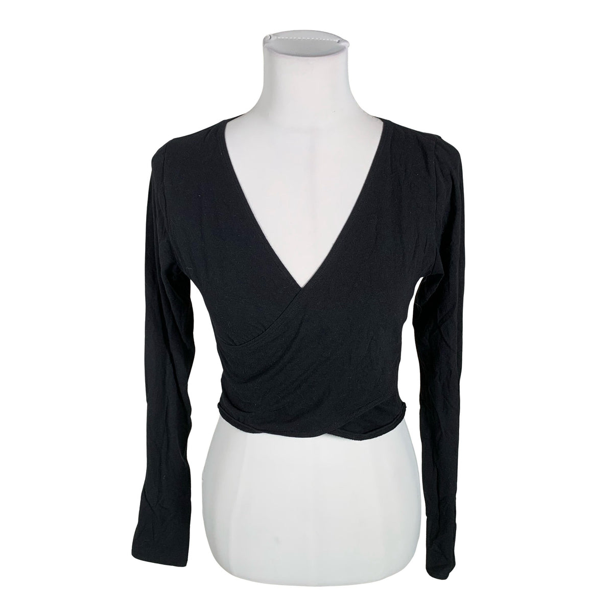 Unisex Abercrombie&Fitch - Trikotaažist pluus, suurus 40 - Must (1)
